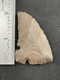 Hematite Cornertang Indian Artifact Arrowhead