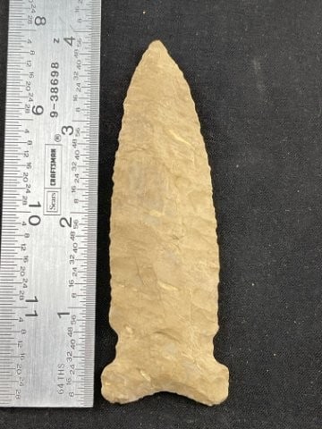 Hickory Ridge Indian Artifact Arrowhead (1 of 3)