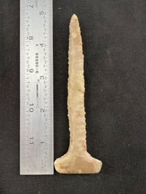 Large Drill Indian Artifact Arrowhead