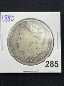 1880 Morgan Silver Dollar Coin