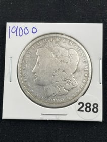1900 O Morgan Silver Dollar Coin