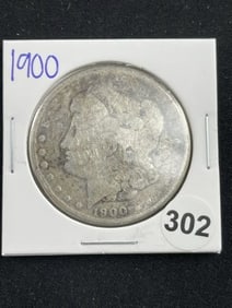 1900 Morgan Silver Dollar Coin