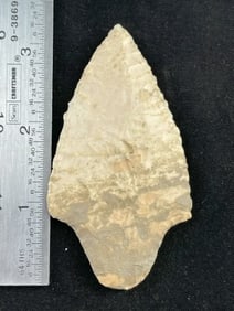 Adena Indian Artifact Arrowhead