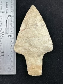 Adena Indian Artifact Arrowhead