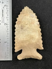Greenbrier Indian Artifact Arrowhead