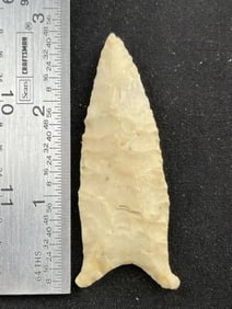 Dalton Indian Artifact Arrowhead