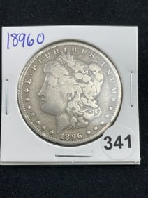1896 O Morgan Silver Dollar Coin