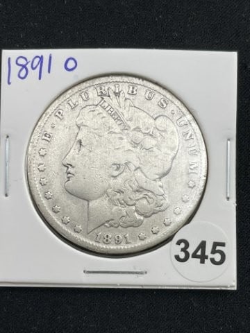 1891 O Morgan Silver Dollar Coin (1 of 2)