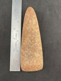 Celt from Livingston County, Illinois Indian Artifact Arrowhead