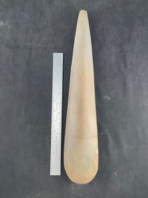 Large Pole Celt Broken & Glued Indian Artifact Arrowhead