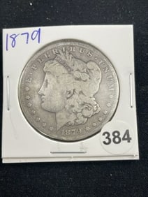 1879 Morgan Silver Dollar Coin