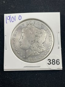 1901 O Morgan Silver Dollar Coin
