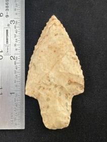 Adena Indian Artifact Arrowhead