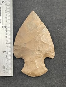 Hematite Snyders Indian Artifact Arrowhead
