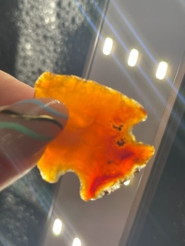 Gem Material Arrow Point from Oregon Indian Artifact Arrowhead (1 of 4)