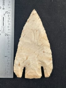 Calf Creek Indian Artifact Arrowhead
