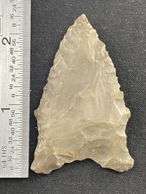 Dalton Indian Artifact Arrowhead