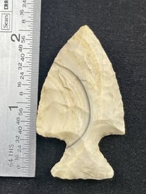 Montell Indian Artifact Arrowhead