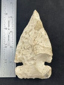 Chipped Axe Indian Artifact Arrowhead