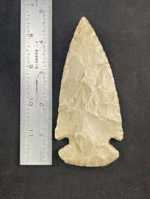 Dovetail Indian Artifact Arrowhead
