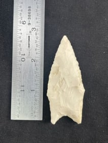 Dalton Indian Artifact Arrowhead