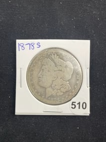 1878 S Morgan Silver Dollar Coin