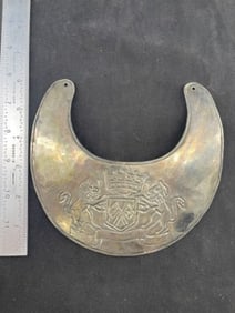 Hudson Bay Style Gorget Indian Artifact Arrowhead