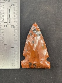 Mahogany Obsidian Hickory Ridge Indian Artifact Arrowhead