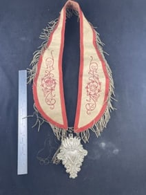 Presentation Collar Hudson Bay Style Indian Artifact Arrowhead