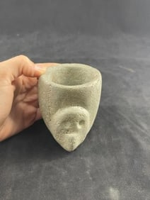 Hawk Effigy Stone Pipe Indian Artifact Arrowhead