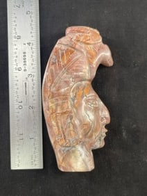 Pre-Columbian Stone Human Effigy