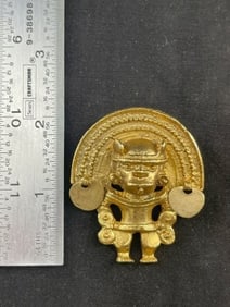 Tumbaga Tairona Gold Figurine UNKNOWN MATERIAL