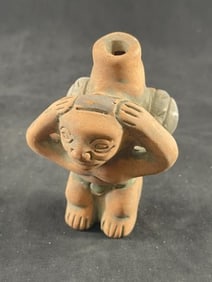 Pre-Columbian Pottery Vessel Indian Artifact Arrowhead