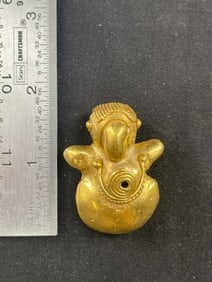 Tumbaga Tairona Gold Figurine UNKNOWN MATERIAL