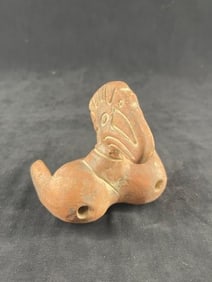 Pre-Columbian Pottery Effigy Indian Artifact Arrowhead