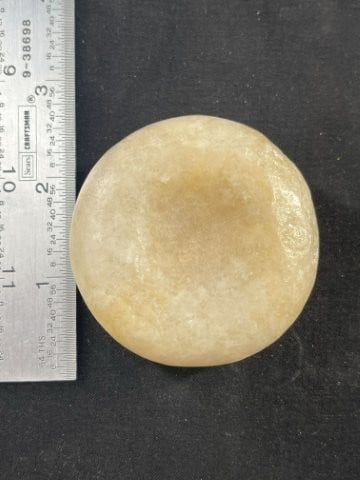 Quartz Miniature Discoidal Indian Artifact Arrowhead (1 of 4)