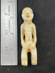 Stone Human Effigy Pendant