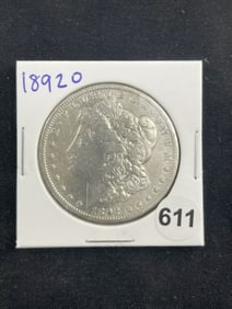 1892 O Morgan Silver Dollar Coin