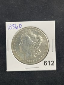 1886 O Morgan Silver Dollar Coin