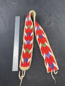 25" Beaded Hat Band