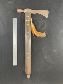Tomahawk Trade Pipe Indian Artifact Arrowhead