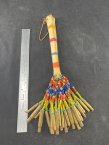 Unique Shell Bead Rattle