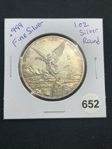.999 Fine Silver 1 Ounce Silver Round (1 of 2)