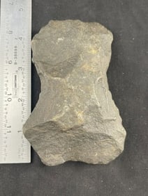 Flaked Axe Indian Artifact Arrowhead