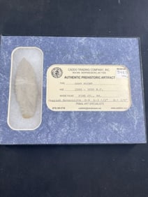 Gary with COA Indian Artifact Arrowhead