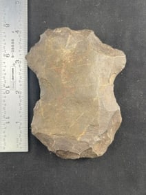 Flaked Axe Indian Artifact Arrowhead