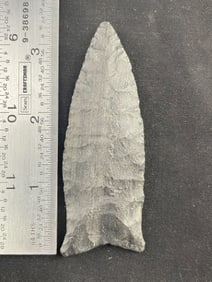 Pitkin Chert Dalton Indian Artifact Arrowhead
