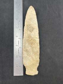 One of a Cache of 6 found in 1945 by David Wilson in Ray County, Missouri Benton Indian Artifact