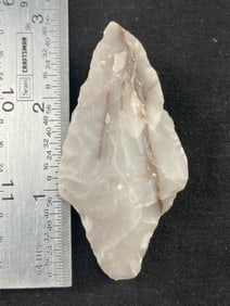 Novaculite Gary Point from South Arkansas Indian Artifact Arrowhead