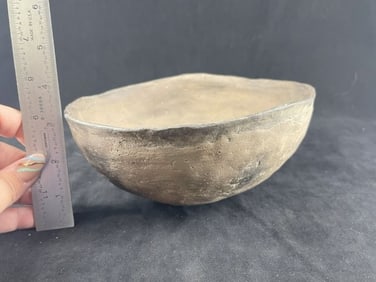 Mississippian Bowl has some repair Indian Artifact Arrowhead